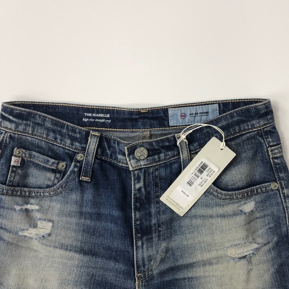 SOLD AG Adriano Goldschmied Isabell High-Rise Crop - Picture 4 of 5